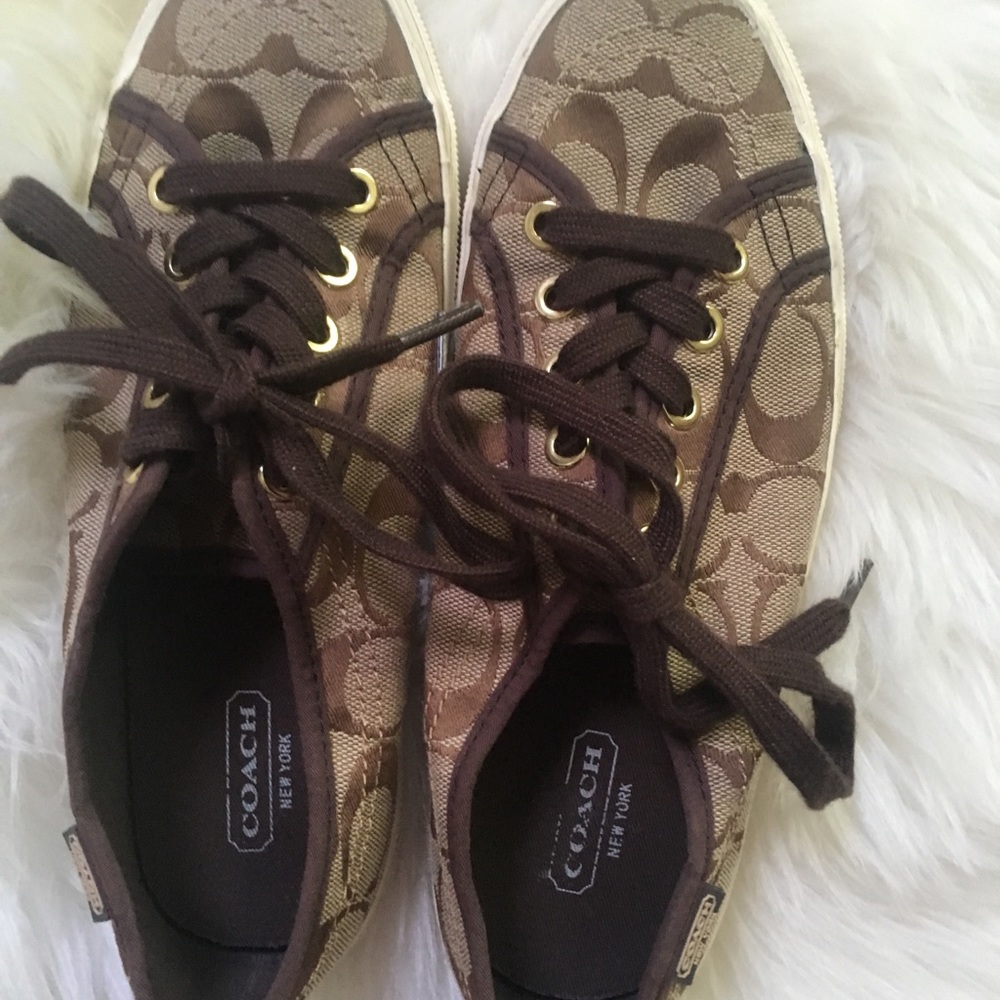 SOLD!!!Coach sneakers - Picture 3 of 3